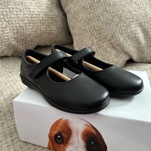 Hush Puppies Black Kids Mary Jane Shoes